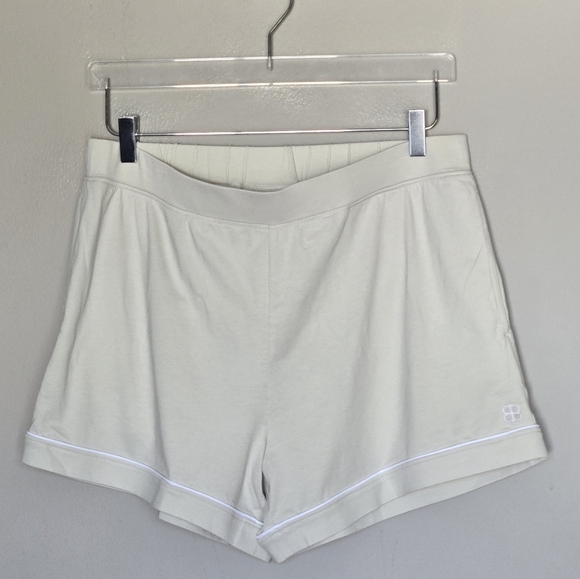 Boll & Branch 100% Organic Cotton Women's Lounge Buttery Soft Shorts Size M - Picture 1 of 10